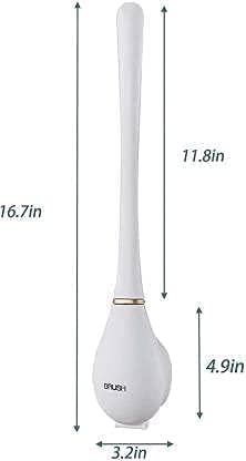 Self Adhesive Automatic Opening and Closing Toilet Bowl Brush