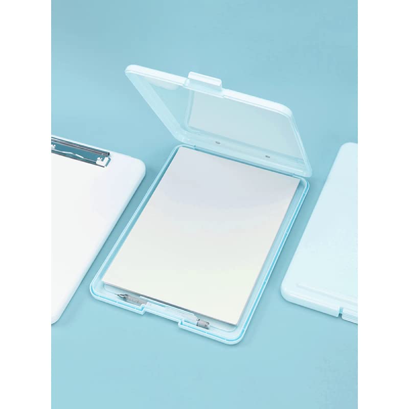 A4 Clip Pad/Clipboard with Storage Case for Paper and Document Storage