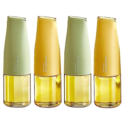 Glass Oil Dispenser Automatic Bottle