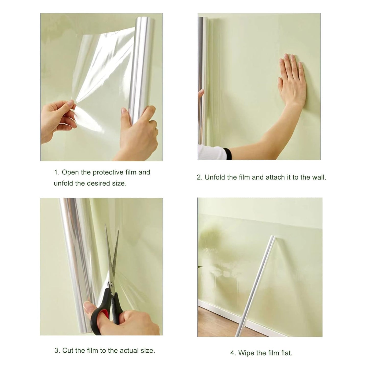 Transparent Electrostatic Wall Protection Film