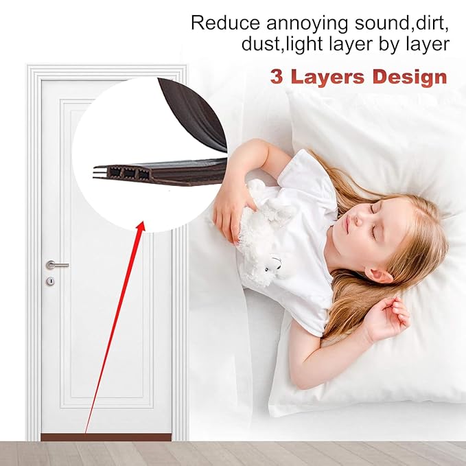 Door Bottom Gap Sealing Strip