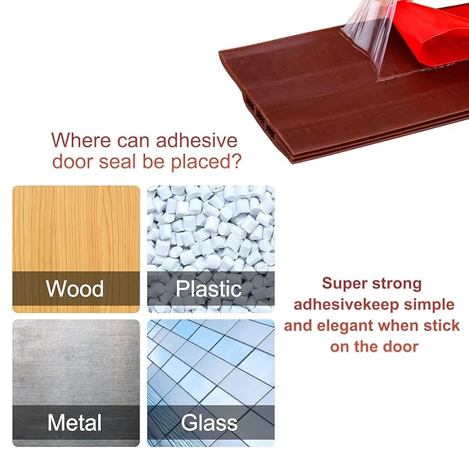 Door Bottom Gap Sealing Strip