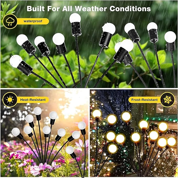 Firefly Outdoor Solar Garden Lights