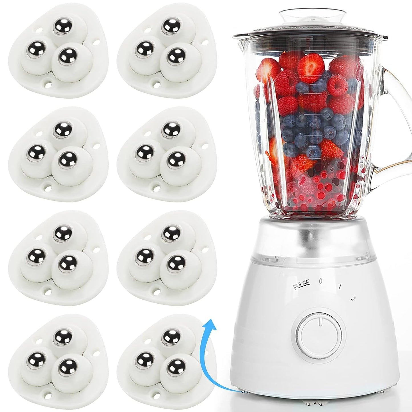 360 Degree Mini Caster Wheels for Home appliances