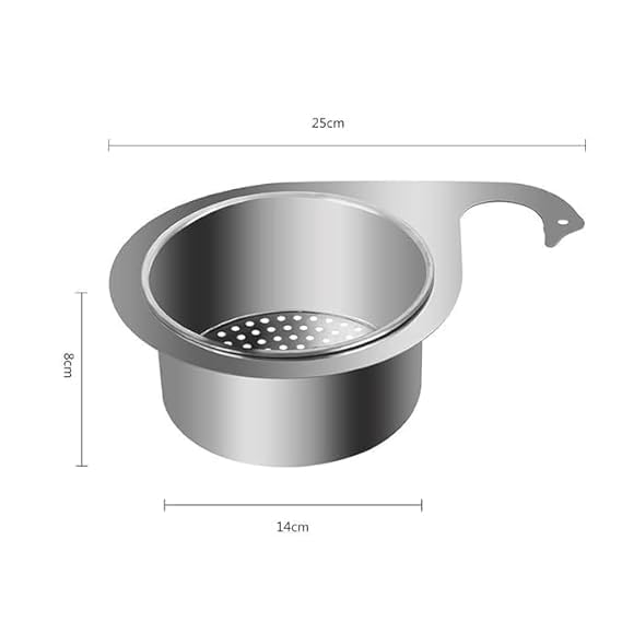 Stainless Steel Sink Strainer Basket