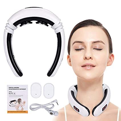 Neck Cervical Massager Impulse Treatment Massage Device