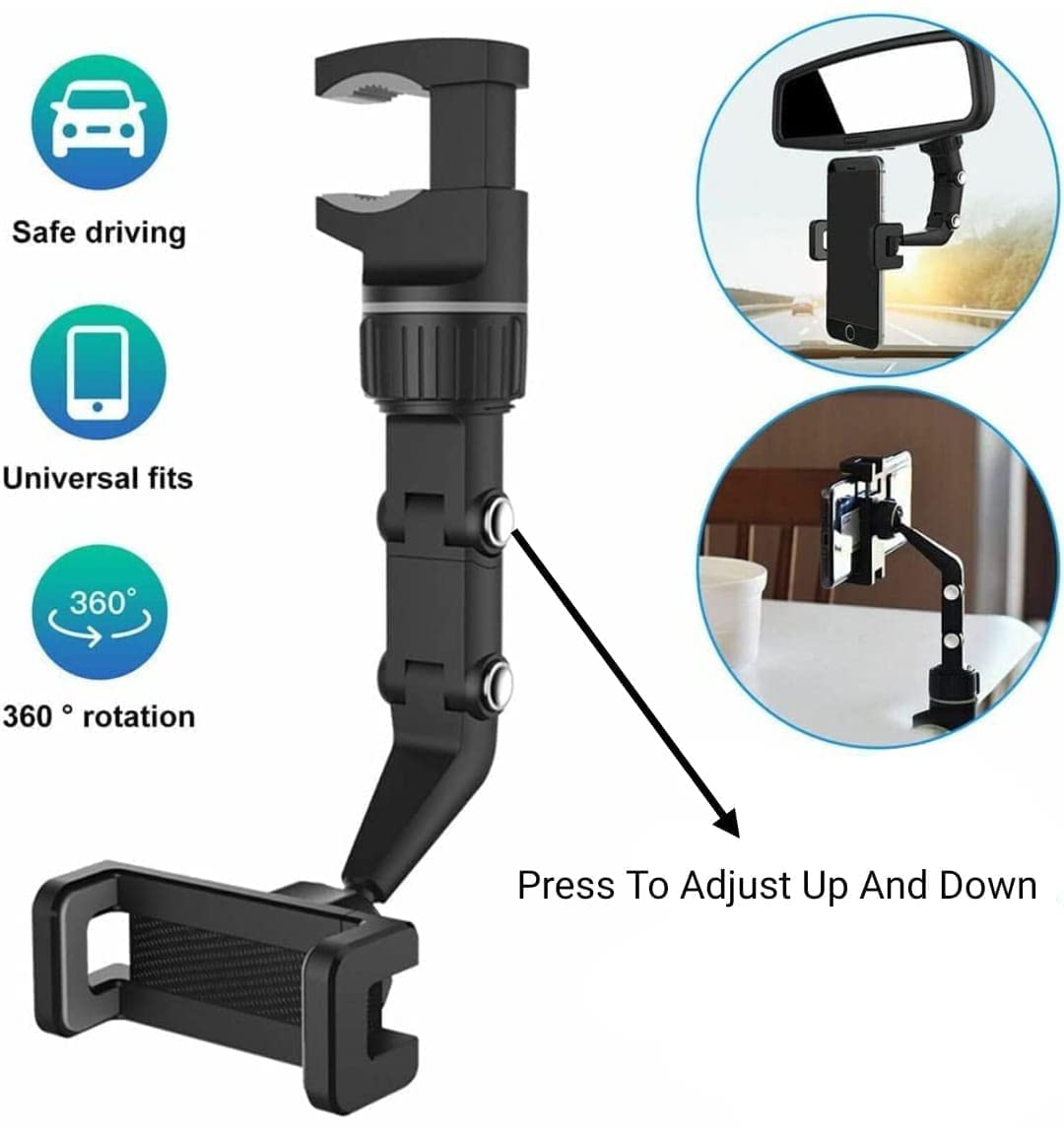 360°Rotatable Car Phone Holder