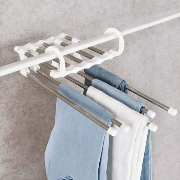 5 IN 1 Stainless Steel Wardrobe Magic Hanger