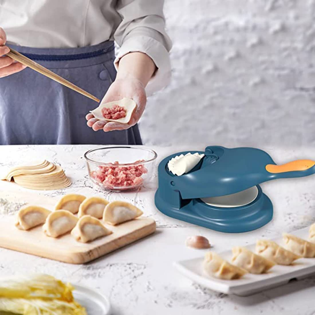 New 2 In 1 Dumpling Maker Mitha momo maker পিঠা মেকার-Sohoj Online Shopping