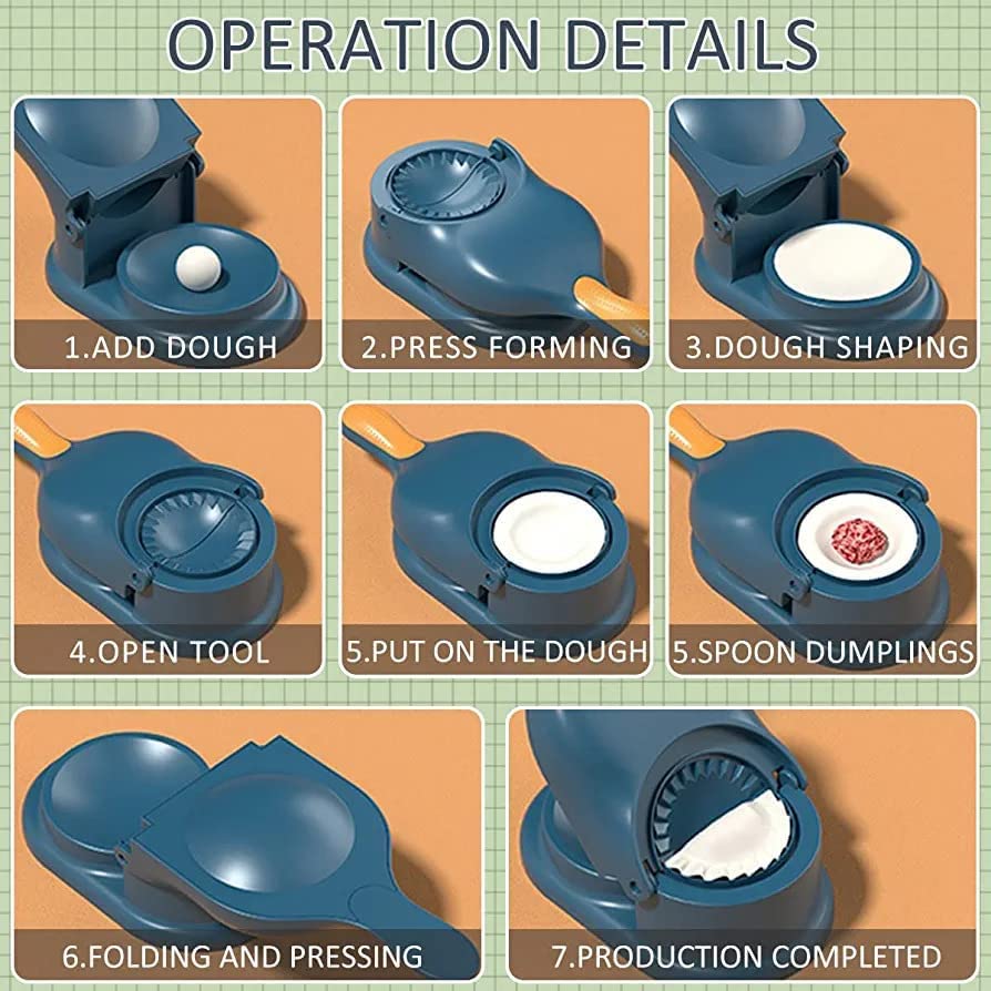 2 in 1 Dumpling Momo Maker