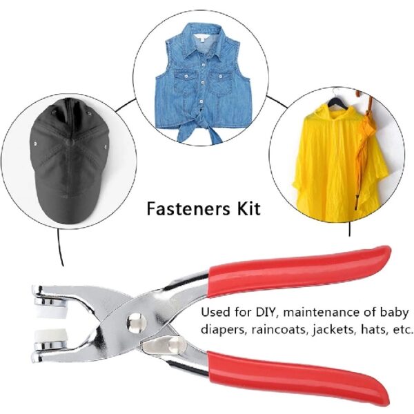 Metal Copper Snap Button Fasteners WITH 100 BUTTON SETS