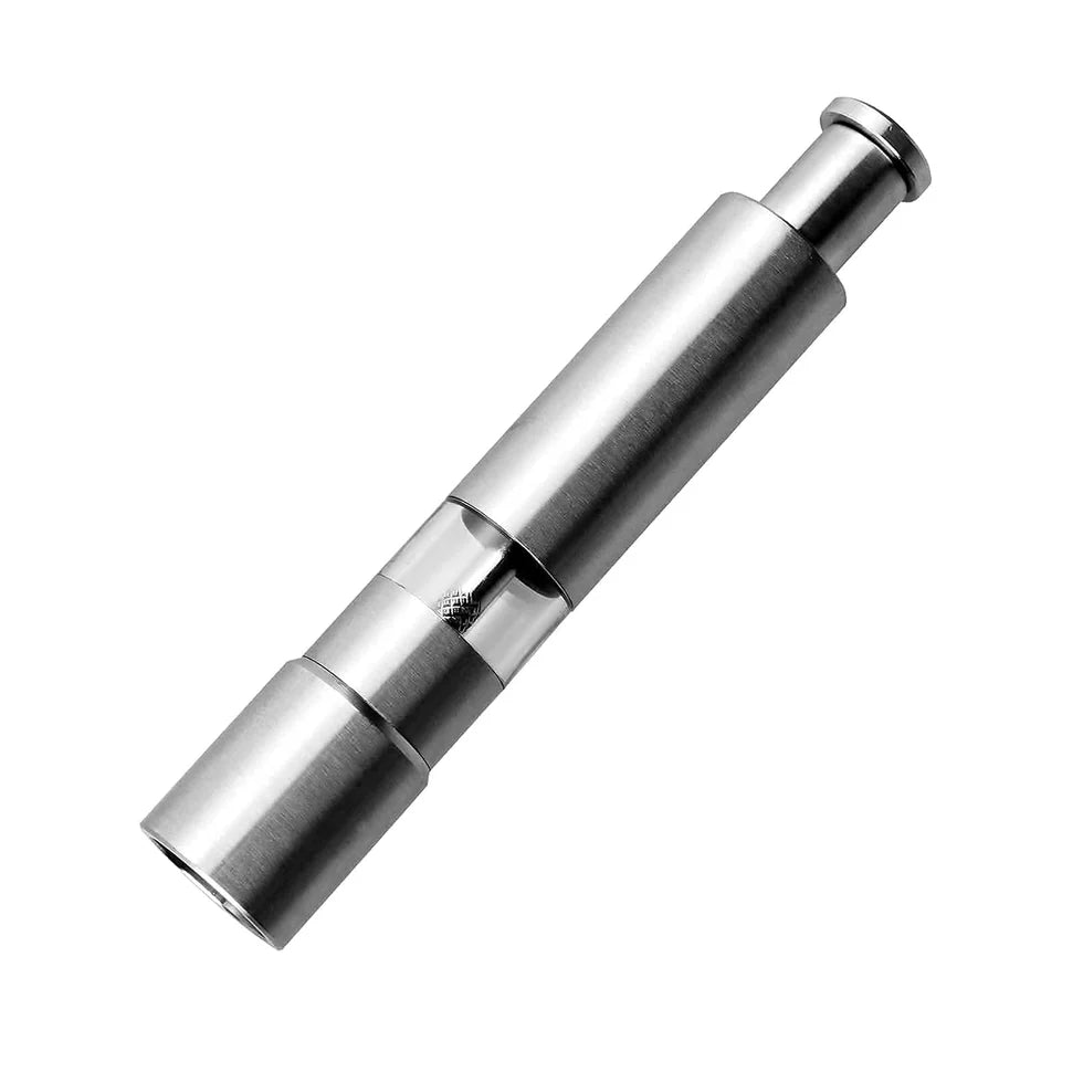 Stainless Steel Thumb Presser Salt and Pepper Grinder