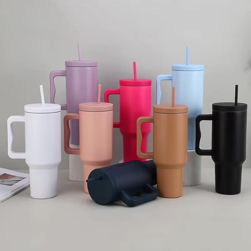 Stainless Steel Tumbler with lid and Straw 1200ML Cup