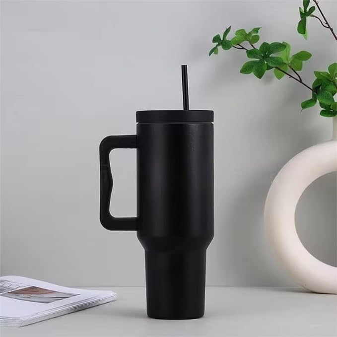 Stainless Steel Tumbler with lid and Straw 1200ML Cup