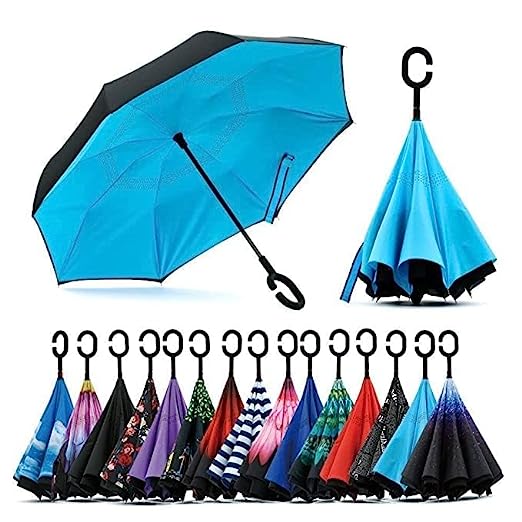 Double Layer Inverted Umbrella Big Size for Rain