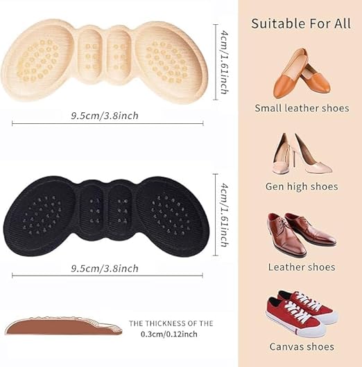 Butterfly Heel Pads for Shoes