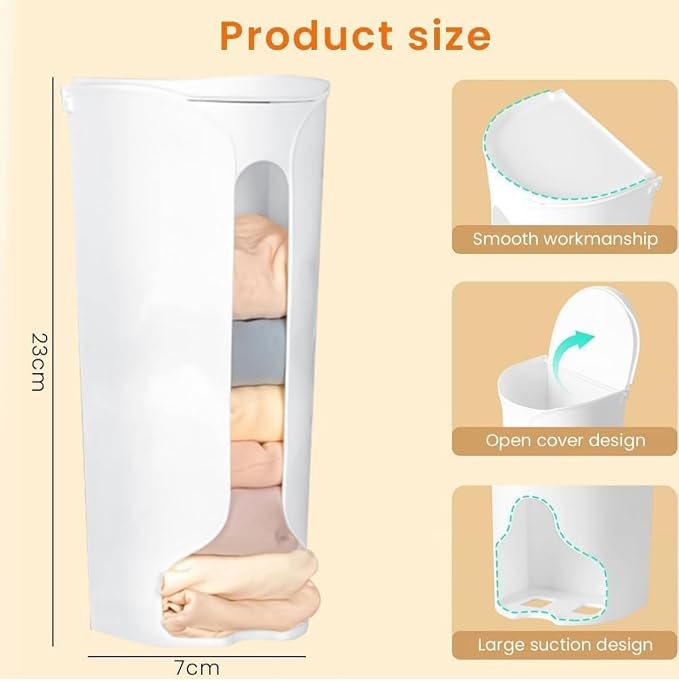 Wall Hanging Garbage Bag Storage Box