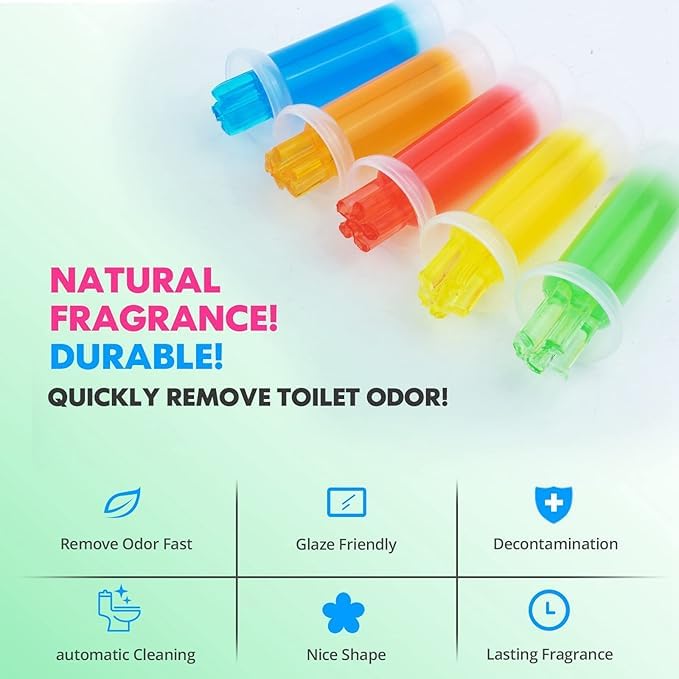 Toilet Gel Stamp Long-Lasting Toilet Bowl Cleaner