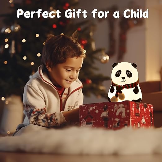 Cute Panda Touch LED Multipurpose lamp with 7 Colors