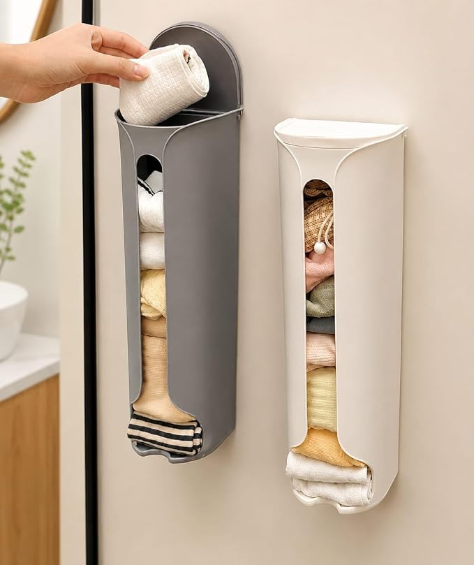 Wall Hanging Garbage Bag Storage Box