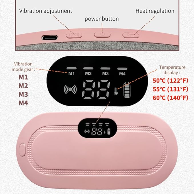 Portable Cordless Heating Pad for Menstrual Cramps Relief