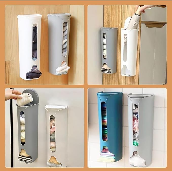 Wall Hanging Garbage Bag Storage Box