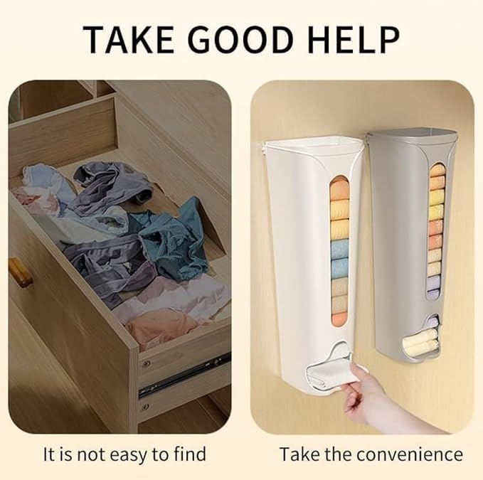 Wall Hanging Garbage Bag Storage Box