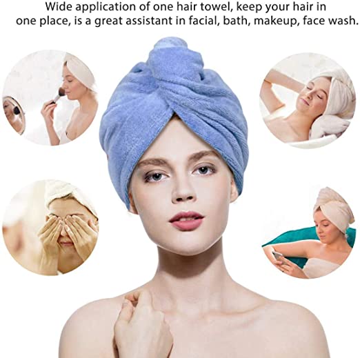 High Absorbent Microfibre Hair Wrap Towel
