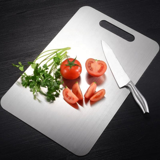 Stainless Steel Chopping Board for Kitchen(42*32cm)(Original Big size)