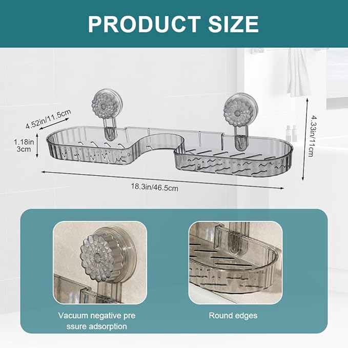 Wall Storage Tray for Wash Basin