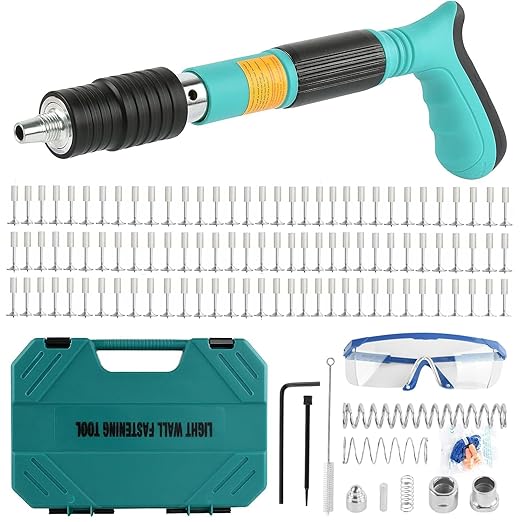 5 Speed Adjustable Manual Gun Kit with 50pcs Nails