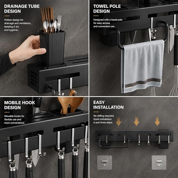 Cutlery Holder Storage Rack