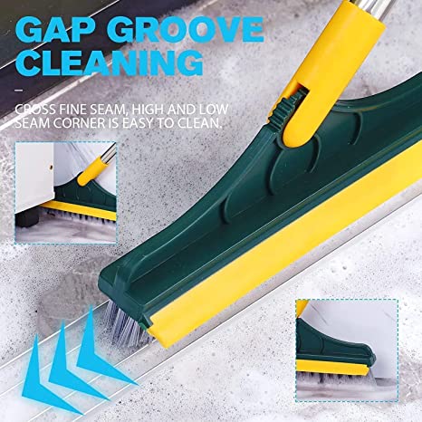 2 In 1 Scrub Cleaning Brush with Soft Scraper