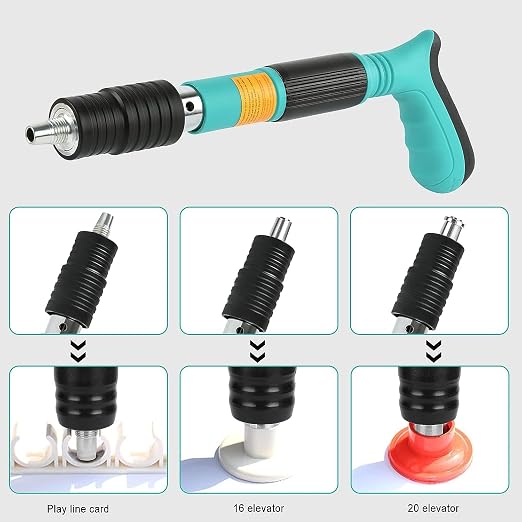 5 Speed Adjustable Manual Gun Kit with 50pcs Nails