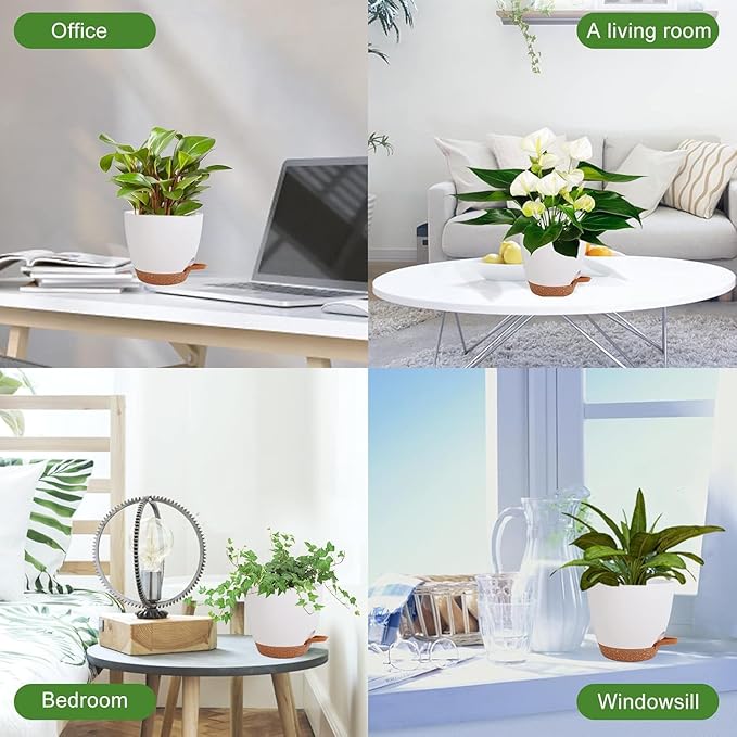 Self Watering Plant Pot Set of 5