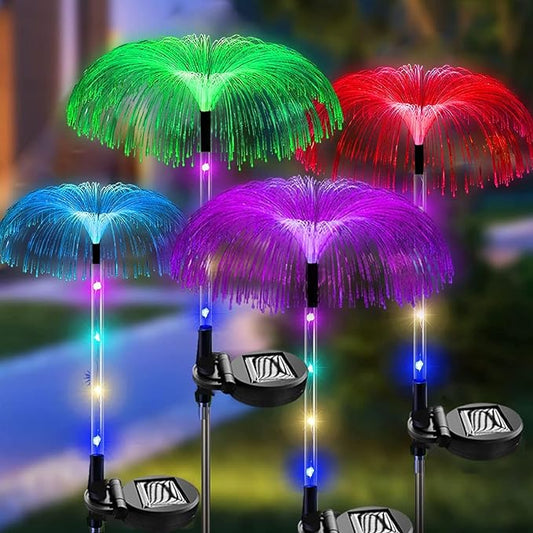 Waterproof Multi-Color LED Solar String Lights Decoration for Yard