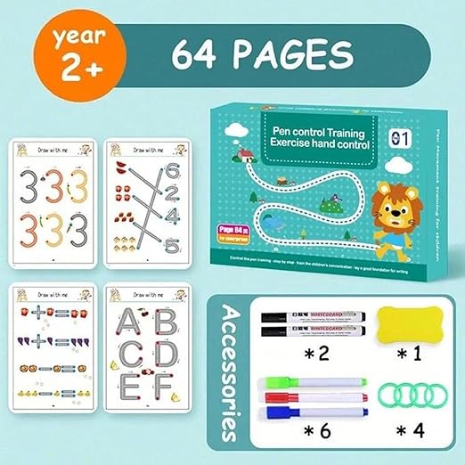 Magical Tracing Workbook Set - ( 64  Pages )