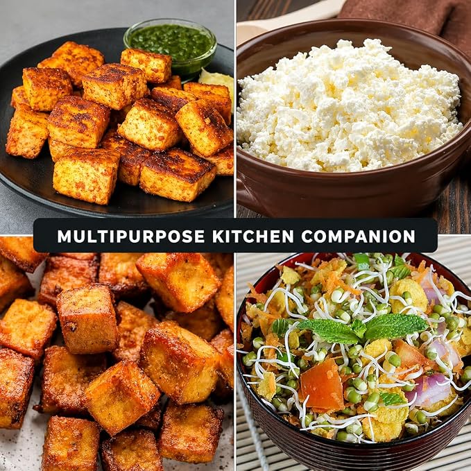 Stainless Steel Paneer Maker Mould with Lid