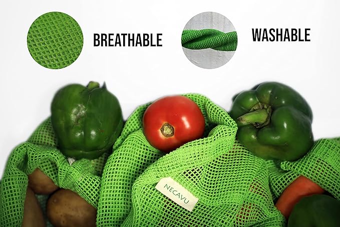100% cotton set of 6 fridge bag
