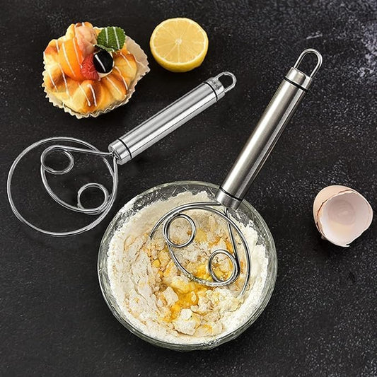 Aata stainless steel Dough whisk(Buy 1 get 1 Free )