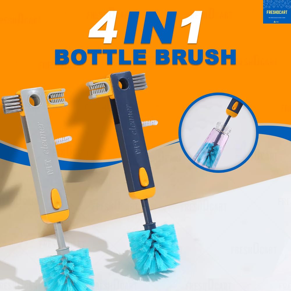 4-in-1 Water Bottle Cleaning Brush