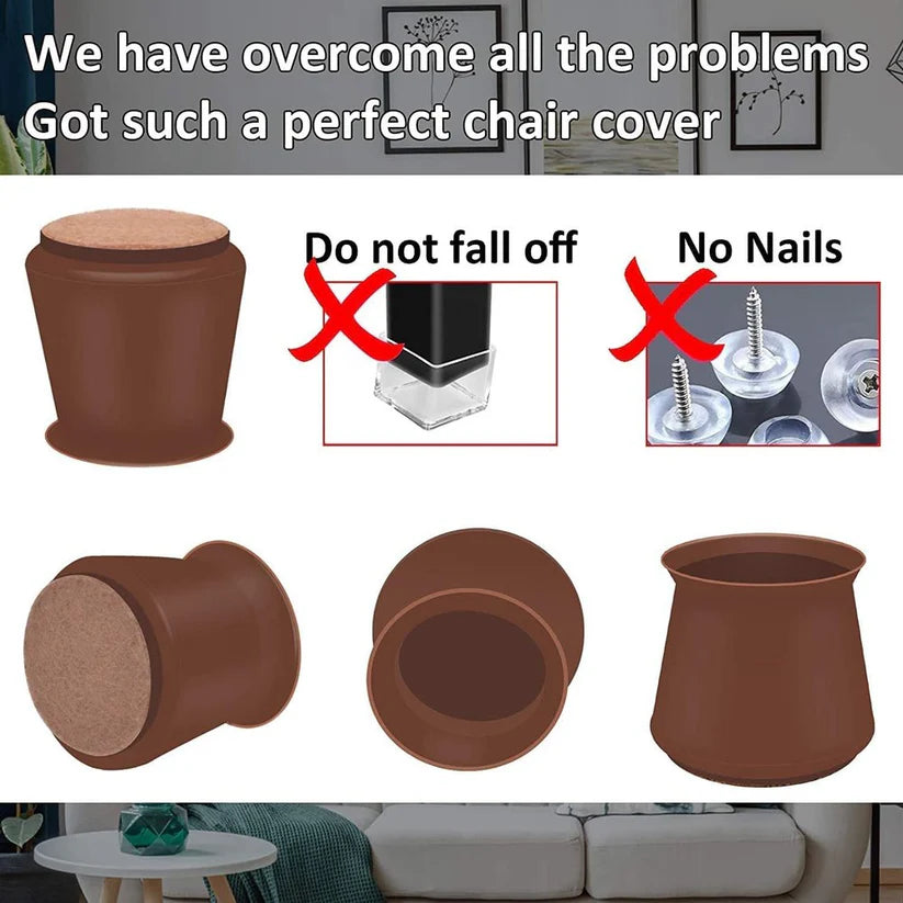 Leg Caps for Furniture- Easy movement