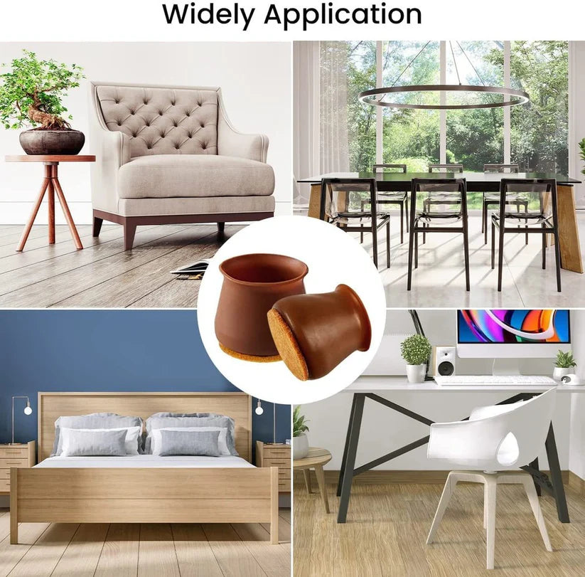 Leg Caps for Furniture- Easy movement