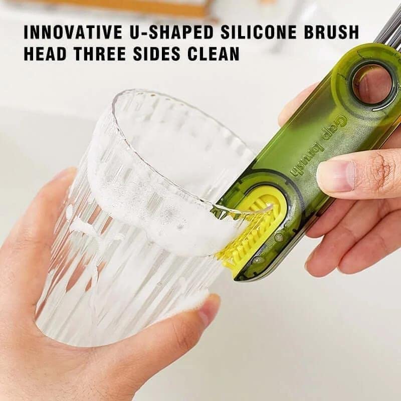 3 in 1 Multifunctional Bottle Cleaning Brush