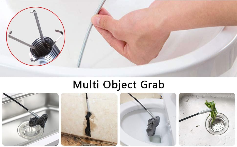 Sink Clean Steel Pipe- 360 degree movement( Big size)