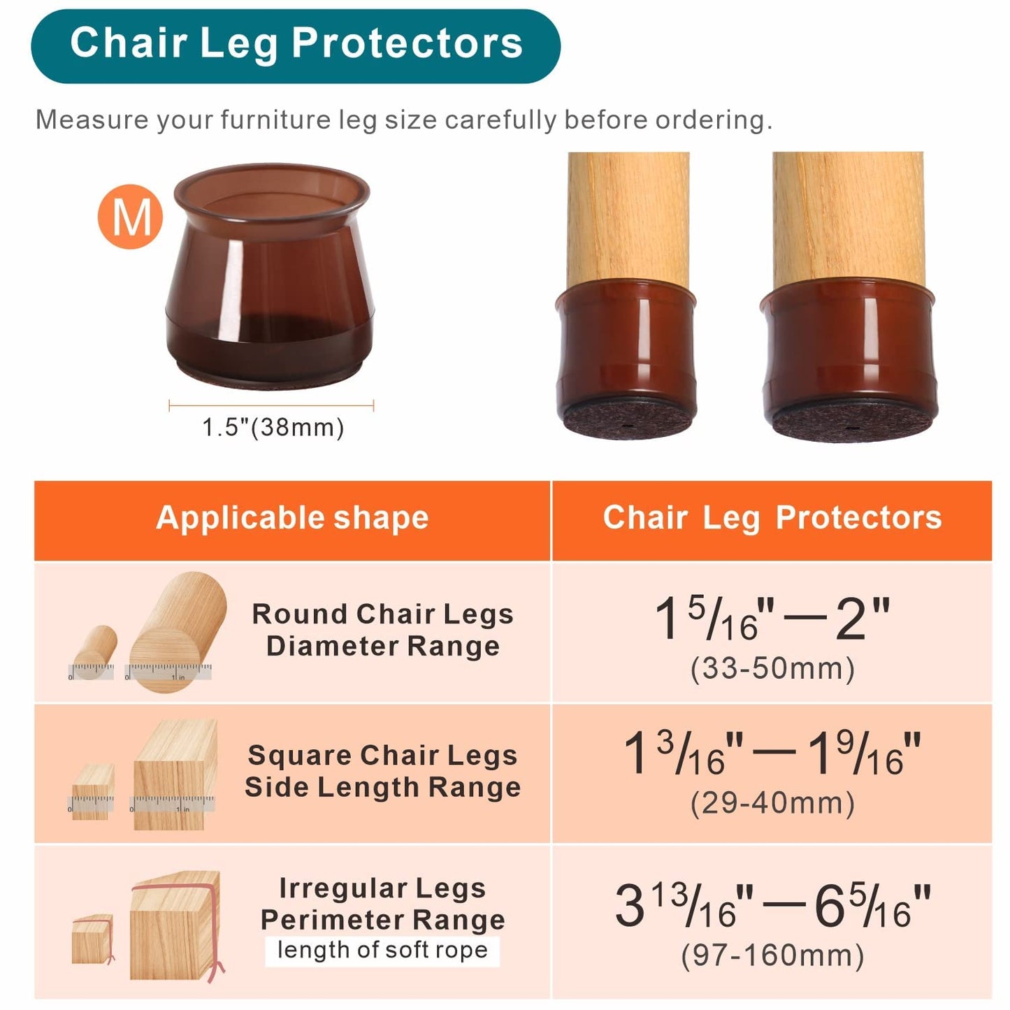 Silicone Furniture leg cover