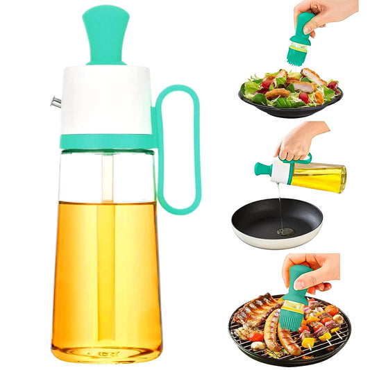 Oil Dispenser Bottle with Brush