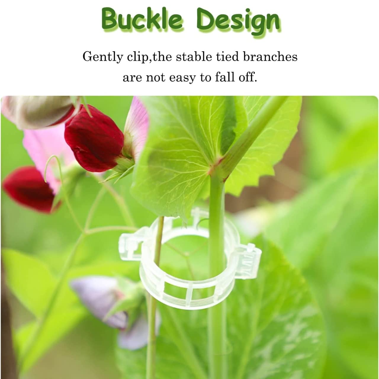 Multipurpose plant support clips