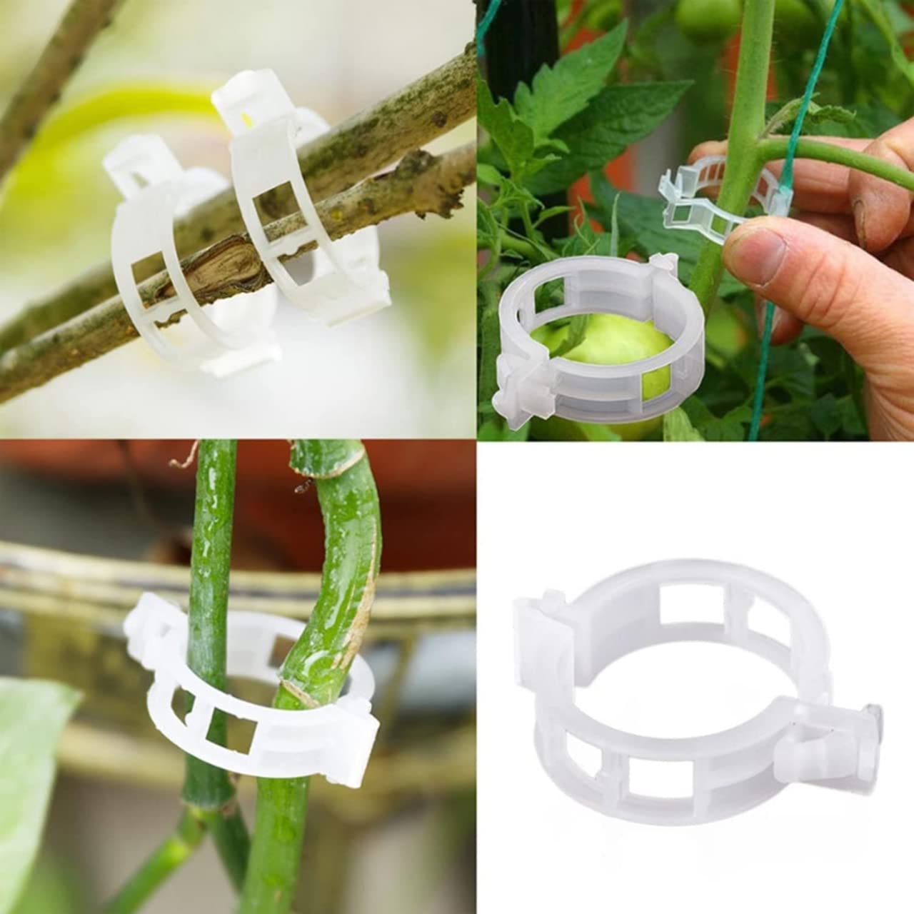 Multipurpose plant support clips