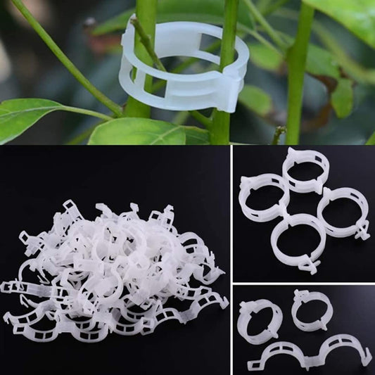 Multipurpose plant support clips